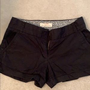 J Crew cotton chino shorts